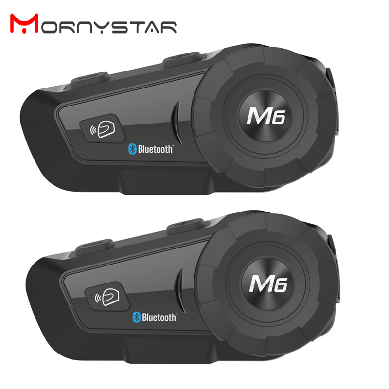 Full Face Motorcycle Helmet With Bluetooth - 2 PZ MONYSTAR M6 Plus 1000