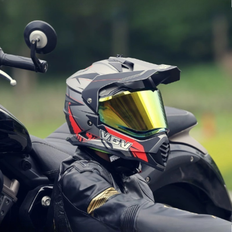 Casco da Motocross VGV con Cer - Full Face Motorcycle Helmet With Bluetooth recensione e prezzo