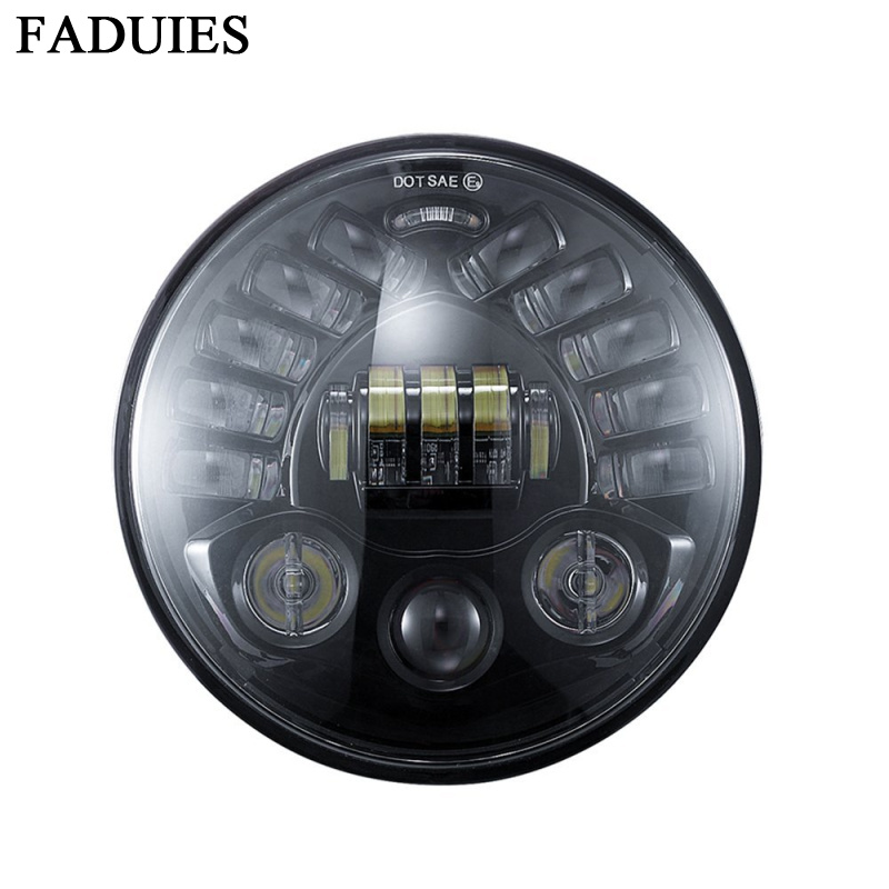 Faro a LED Rotondo Adattivo da - Universal Motorcycle Led Headlight Projector recensione e prezzo